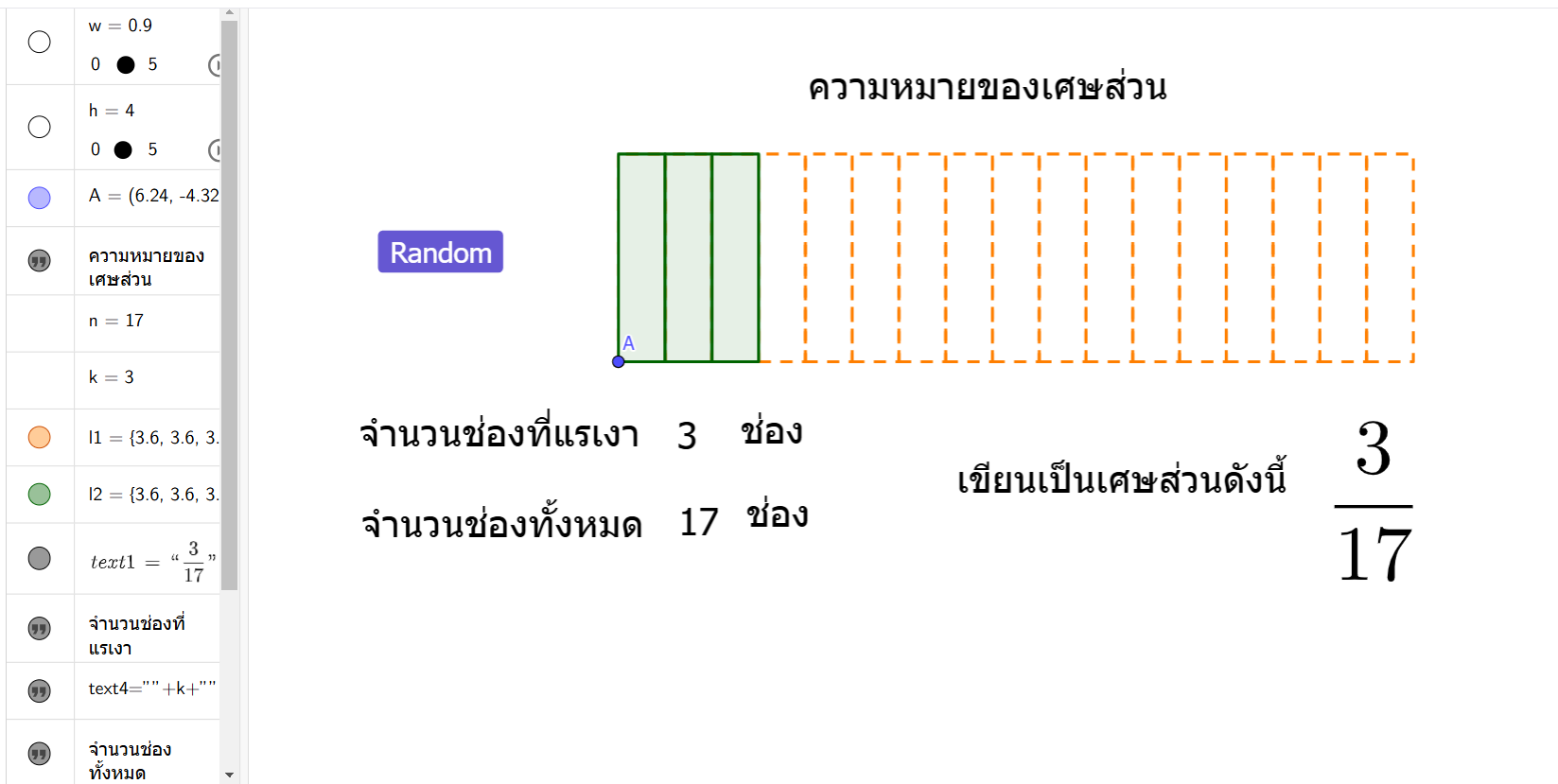 choosak_ความหมายเศษส่วน